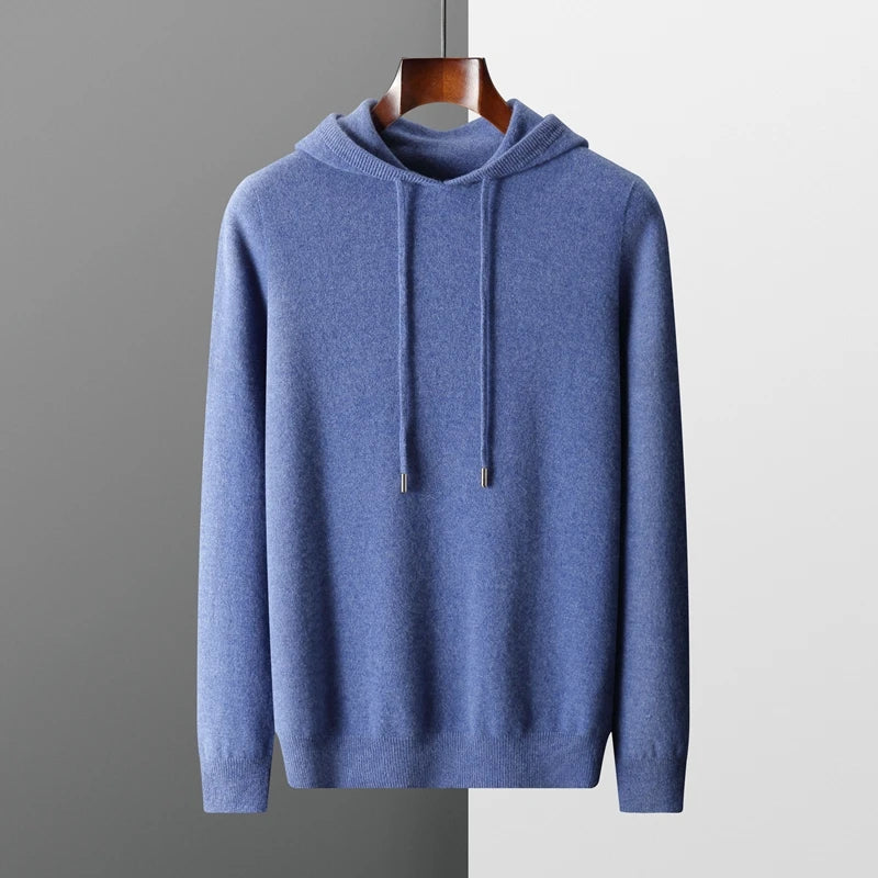 BRUNO MERINO CASHMERE HOODIE
